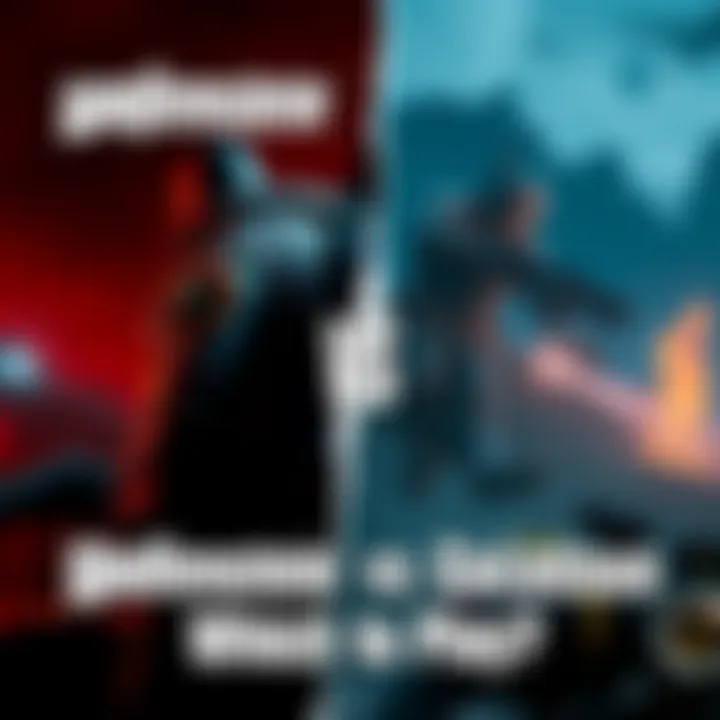 A split image featuring scenes from Wolfenstein: New Order on one side and Wolfenstein: Colossus on the other, highlighting their unique gameplay and narrative styles.