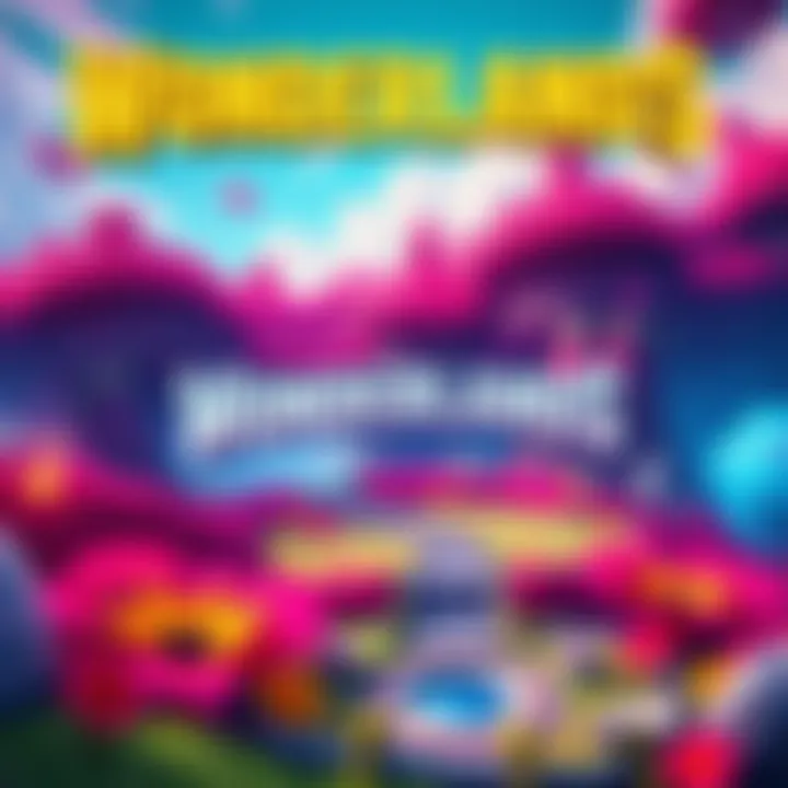 A screenshot showing the PS5 game Wonderlands on sale, highlighting its colorful graphics and fantasy elements.