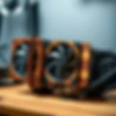 Stylish wooden top plates designed for NH-D15S cooling systems in various styles