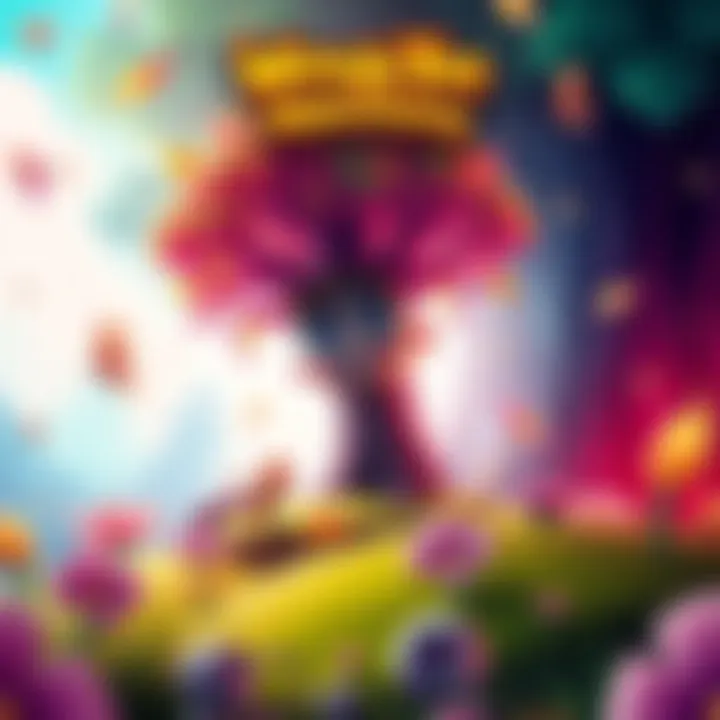 Woodle Tree Adventures Deluxe Game Cover Cover art featuring a vibrant tree character in a colorful game world