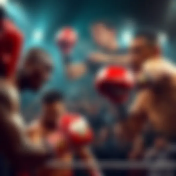 Worst Fights Moments A collage of famous boxing and wrestling matches showcasing disappointment and frustration from fighters and fans