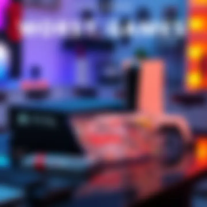 A gaming setup featuring a PS4 and PS5 console with several poorly rated game cases, including Bubsy 3D, on a table.