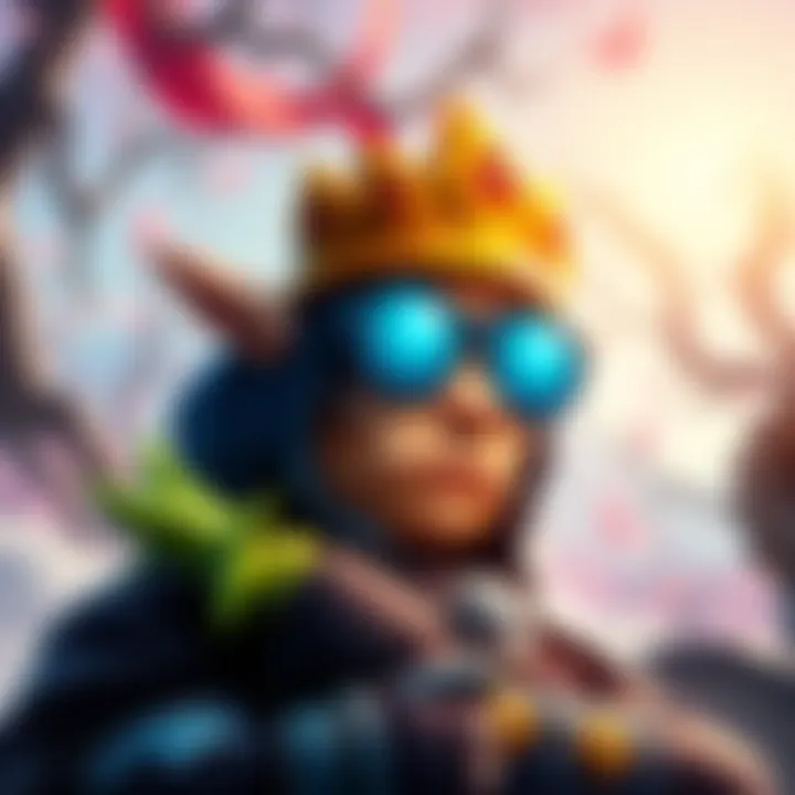 A humorous new game icon for WoW celebrating April Fools' with a silly design