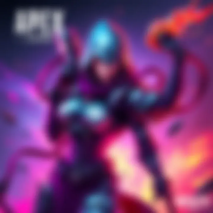 Wraith character in Apex Legends Wraith, a character from Apex Legends, in an action pose showcasing her abilities