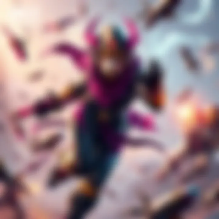 Apex Legends character Wraith using her abilities in a solo match, showcasing her agility and combat skills