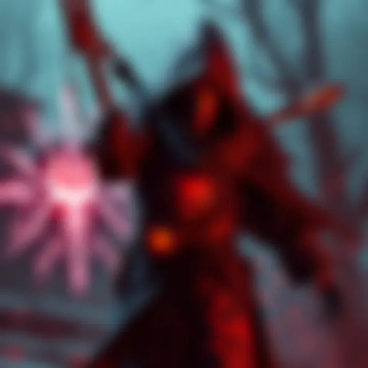 Wraith in action Wraith character from Dead by Daylight using powers in a game setting