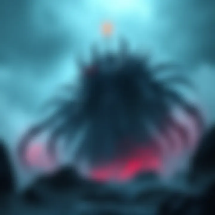 Wraith King stands in an unexpected location, surrounded by mist and shadows, showcasing his revival in the game.