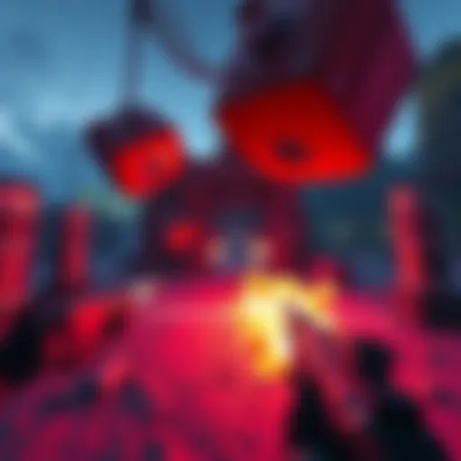 A game screen showing a glitch where some players have infinite mines while others see none, illustrating the wrecking ball minefield perk bug.