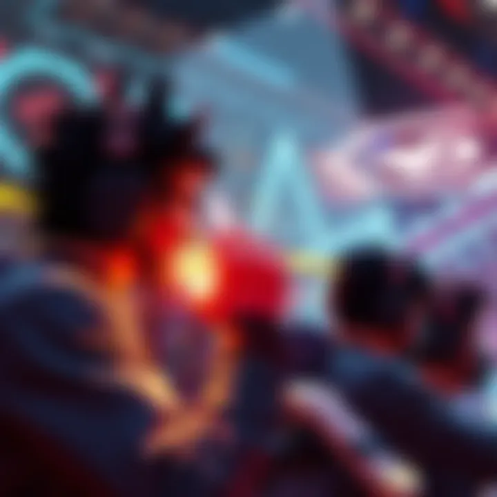 A player using Wrecking Ball in a crowded Quickplay match, teammates reacting negatively.