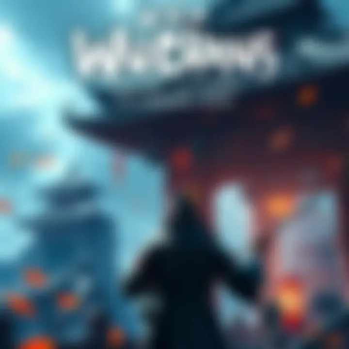 Screenshot of Wu Chang: Fallen Feathers gameplay featuring a character in an immersive world