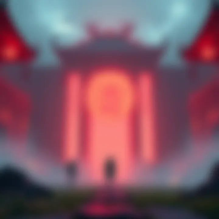 Wuchang Boss Fog Wall Feature Players reappear at a boss fog wall in Wuchang video game, showcasing the new feature that allows for skipping lengthy runbacks after dying.