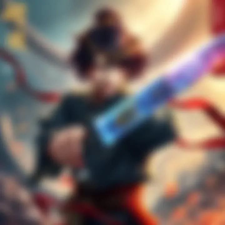 A character holding a sword in a fantasy setting, showcasing the art style of Wuchang game.