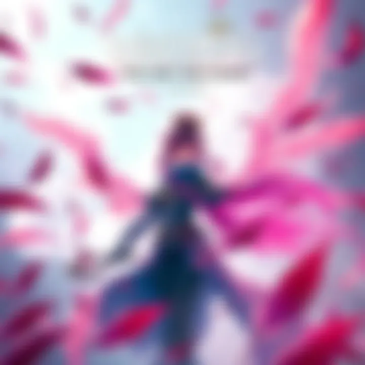 A scene from Wuchang: Fallen Feathers showing a character in a mystical environment with vibrant colors and feather motifs.