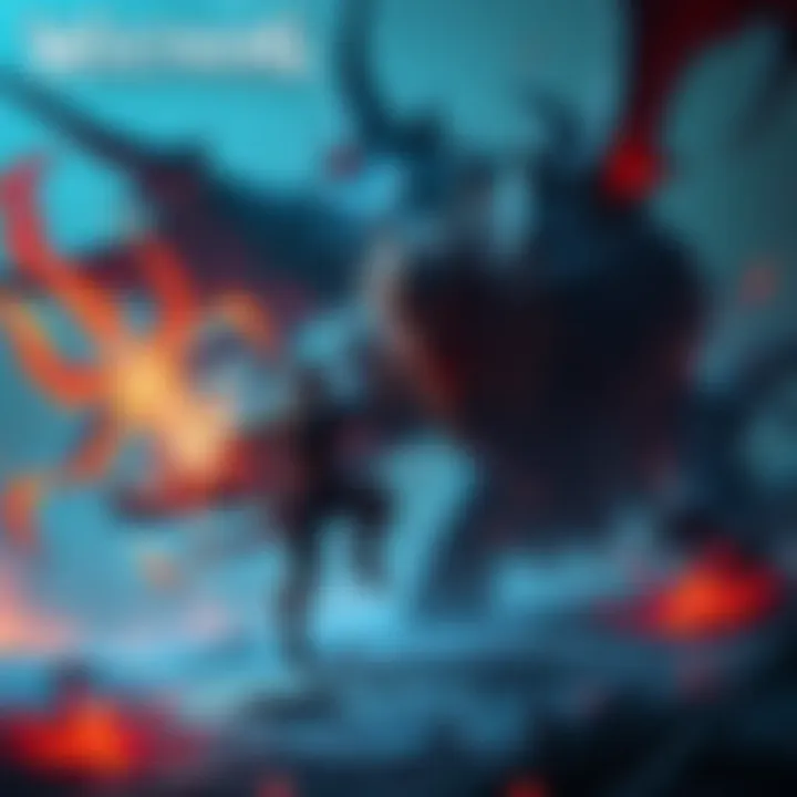 A character battles a dark creature in a mystical environment in Wuchang: Fallen Feathers, showcasing intense action and vibrant graphics.