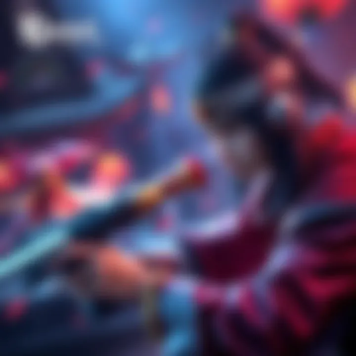 A player focused on the gameplay in Wuchang: Fallen Feathers, showcasing the vibrant graphics and combat action.