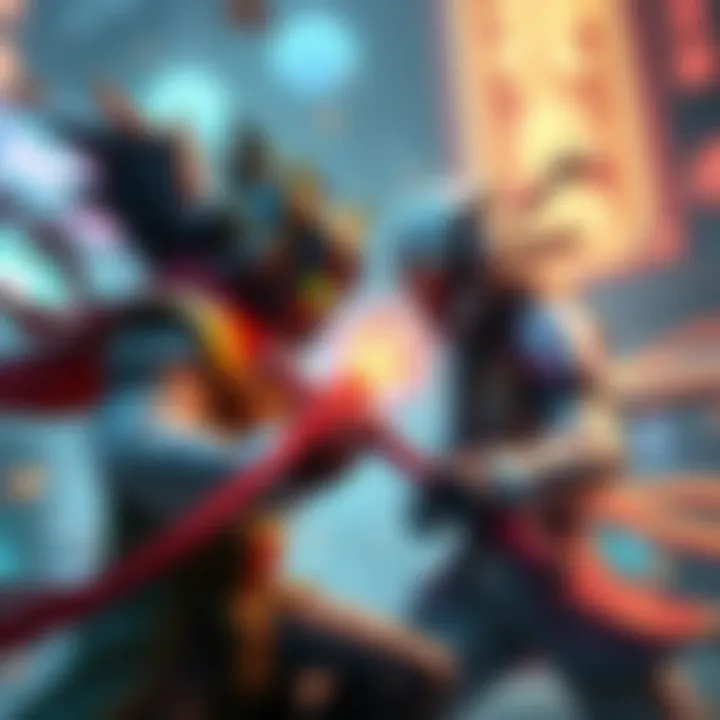 Wuchang vs Ai Limit Two gamers intensely competing in Wuchang and Ai Limit, showcasing their skills and strategies during a boss fight.