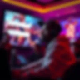 Popular streamer xQc speaking about Jay Z's music in a vibrant online setting, with a chat window showing reactions from fans and music enthusiasts.