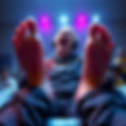 Streamer xQc passionately shares his thoughts about feet, calling them alien devices, while engaging with his audience.