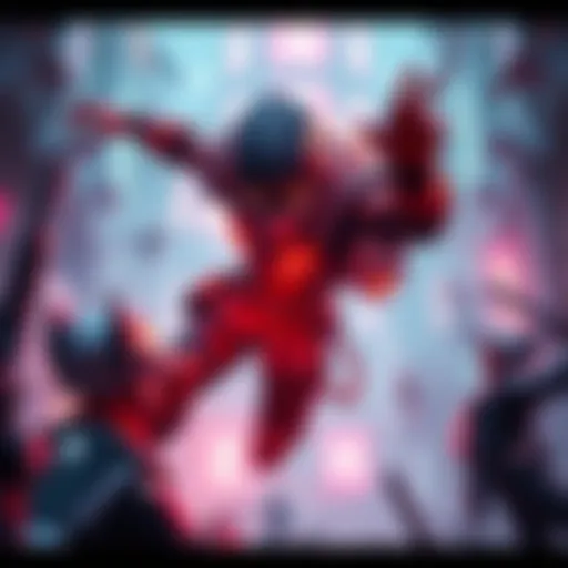Xaku's animation set clashing with protoframes in a gaming scene