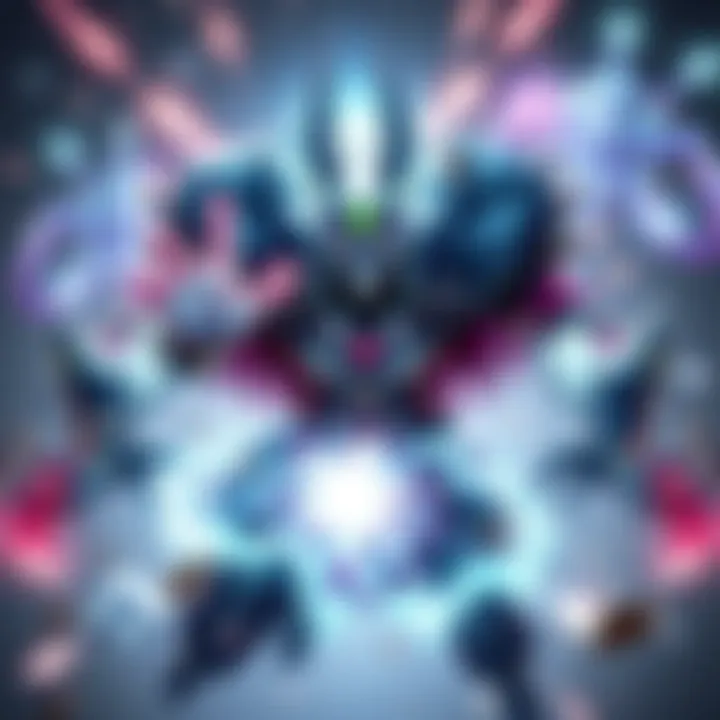 Xaku character activating Xata Whisper ability, surrounded by void energy and blast effects, with Warframes Dagath and Hydroid in the background ready for action.