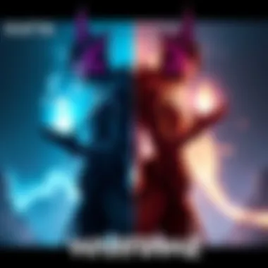 A visual comparison showing the contrasting effects of Xata's Whisper and Nourish in Warframe gameplay, illustrating Operator Transference and player strategy