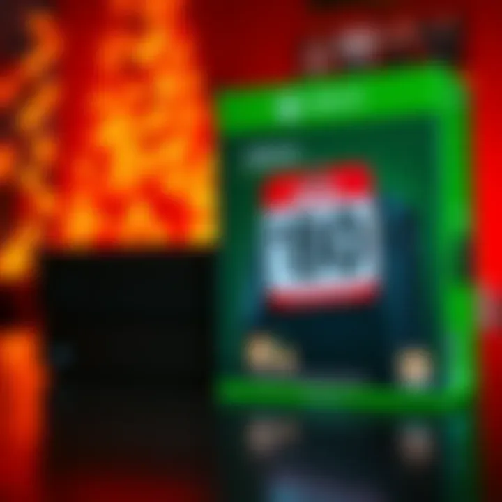 An Xbox console and game box with a price tag highlighting the new cost of $80, symbolizing the recent price hikes for the holiday season.