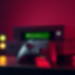 Xbox console shutting down during update An Xbox console displaying an error message while turning off during a game update