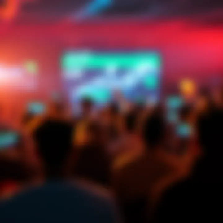 A crowd of gamers frustrated while trying to cancel their Xbox Game Pass subscriptions on a website, showing a loading screen and error messages on their devices.
