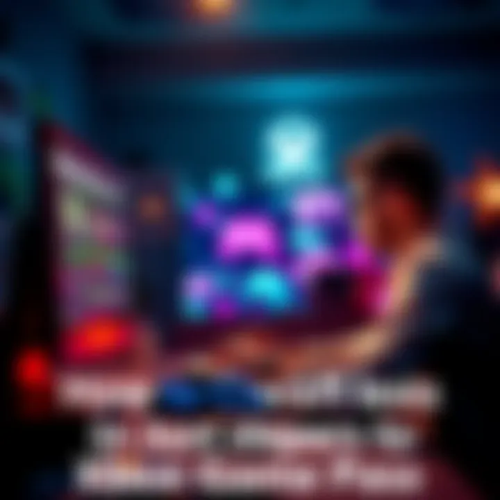 Refund for Xbox Game Pass A person sitting at a computer, navigating the Xbox Game Pass refund page, looking focused and determined.