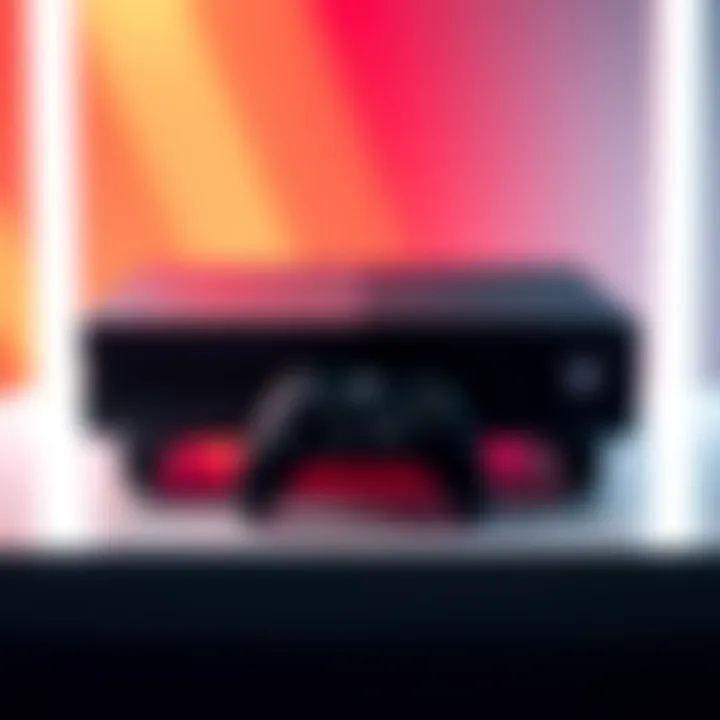 Front view of the Xbox One Fat console showing its design and features