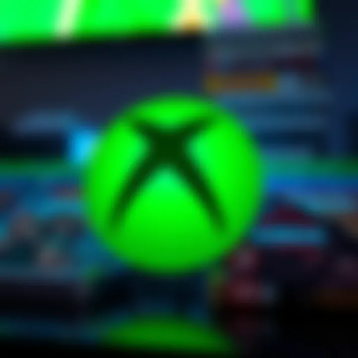 Xbox logo with physical games Xbox logo displayed beside physical game cases, highlighting the contrast with PS5 backlash