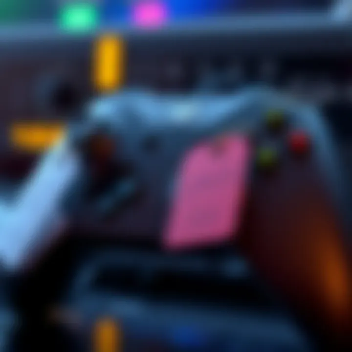 A close-up of an Xbox controller with price tags attached, showing rising costs and concerns among gamers.