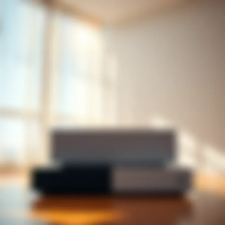 An Xbox Series S console sitting in a bright room during the day, highlighting its struggle to power on in hot conditions.