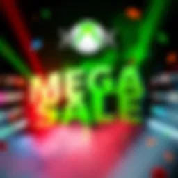 Promotional graphic for the ID@Xbox Mega Sale featuring discounts on popular games