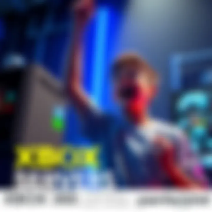 A gamer excitedly connects to Xbox 360 servers, accessing cloud games again.