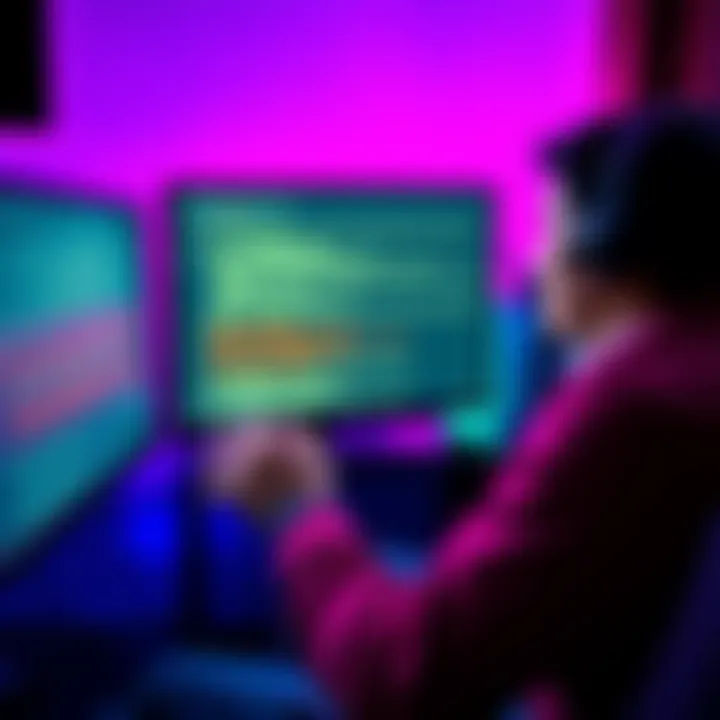 A person frustrated while trying to log into their Xbox account on a computer, showing error messages on the screen