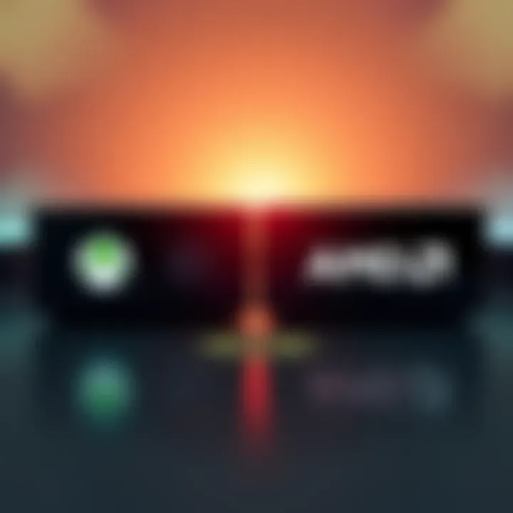 Xbox and AMD Collaboration Xbox console and AMD logo together symbolizing gaming innovation