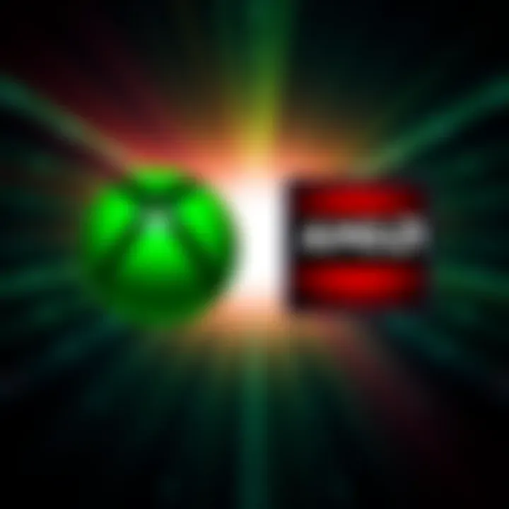 Xbox and AMD logos displayed together to signify their partnership for next-gen gaming devices