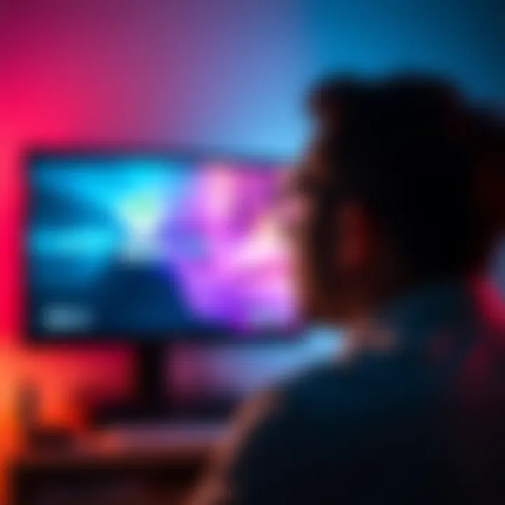 Xbox app launching screen issue A person looking frustrated at a screen displaying the Xbox app stuck on the launching screen