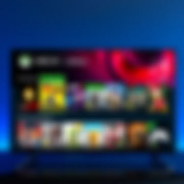 Screenshot of Xbox app displaying only recent games, with a user interface highlighting the limited view