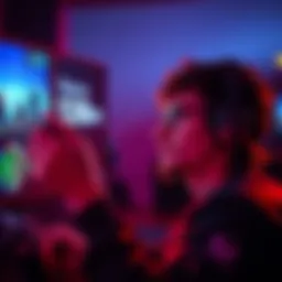 A gamer looking at a screen showing a timer for Xbox cloud gaming hours
