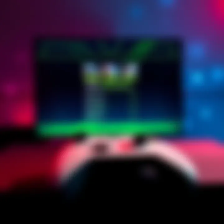 An Xbox console displaying console command achievements on the screen