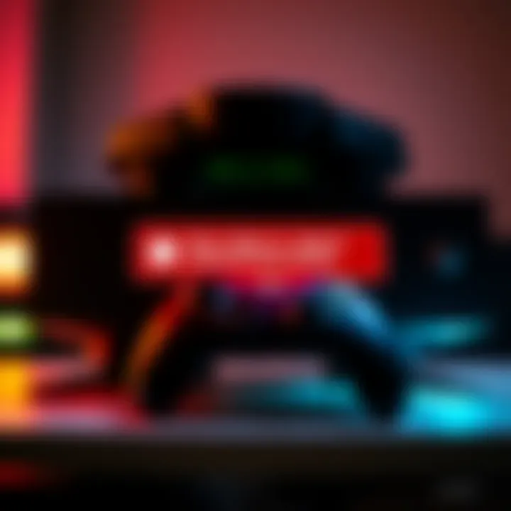 Xbox Console Showing Hard Drive Error An Xbox console displaying an error message about not recognizing an external hard drive