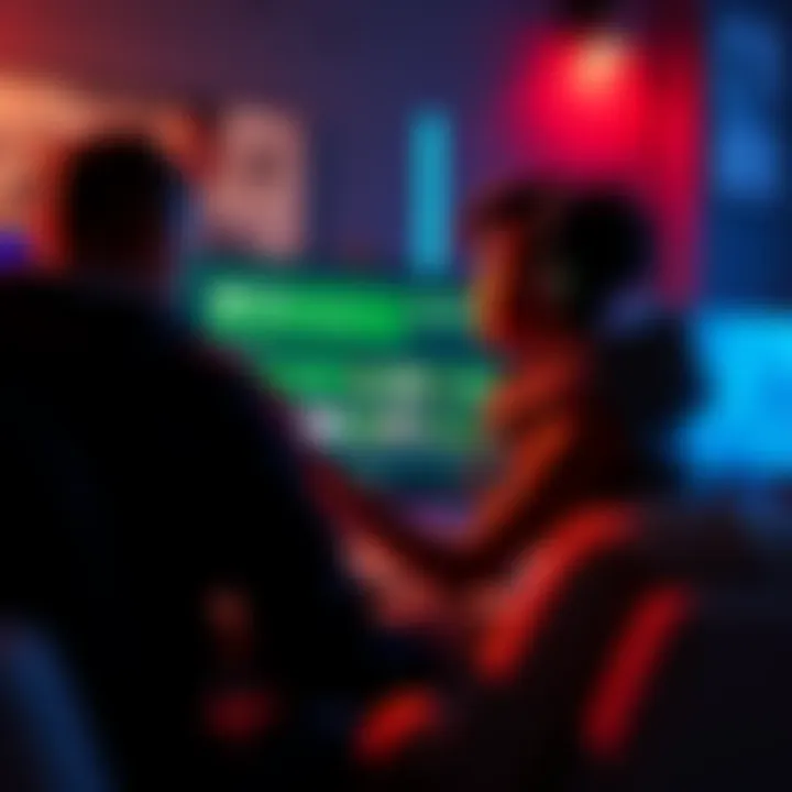 Xbox Insiders Customization Features An Xbox user customizing their profile settings on a console with friends online