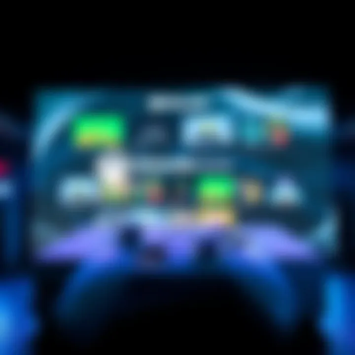 Xbox console displaying Developer Mode with various classic game emulators on screen
