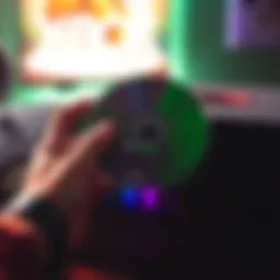Xbox Disc-to-Digital Program Launch A gamer holds a physical Xbox game disc next to a console, symbolizing the new Disc-to-Digital program that converts discs to digital licenses.