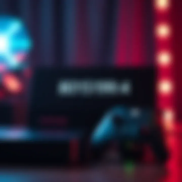 An Xbox console showing the error code 8015190a on the screen with a controller nearby.