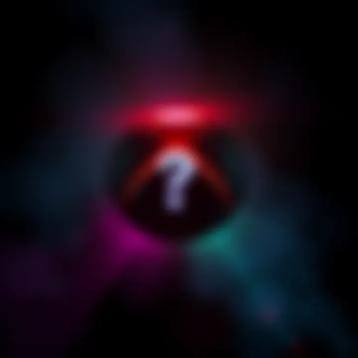 A graphic showing the Xbox logo with a question mark, symbolizing a new sequel announcement for a major franchise