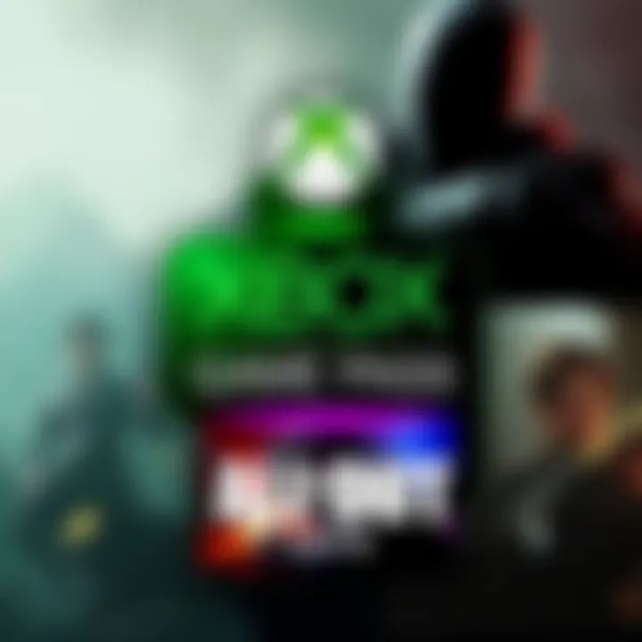 A visual representation of the Xbox Game Pass logo alongside images of Call of Duty game art, symbolizing the financial impact of including the game in the subscription service.