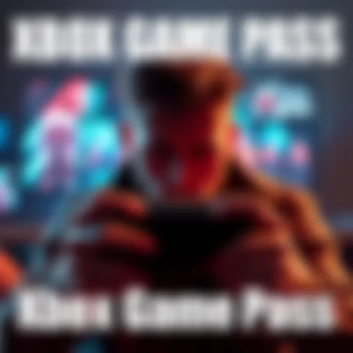 A gamer frustrated with a console, showing an error message on the screen about multiplayer access problems in Xbox Game Pass Ultimate.